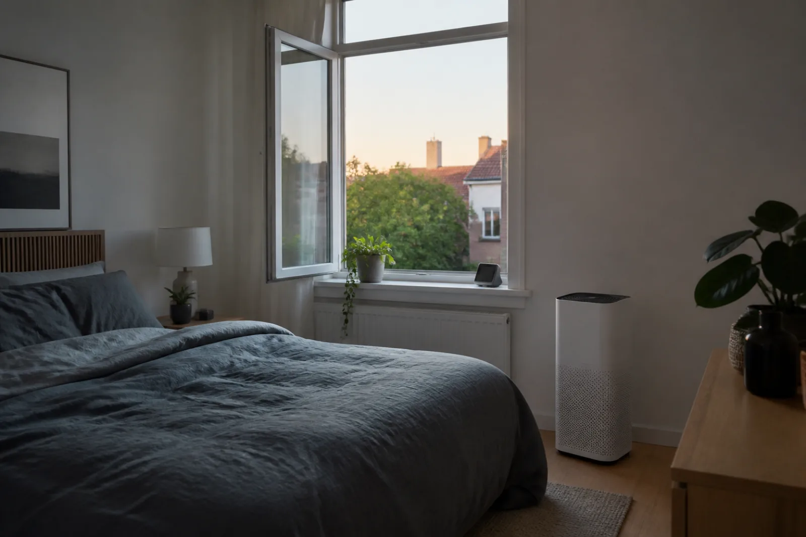 Editorial image for How to Improve Bedroom Air Quality: Source Control, Ventilation, and Filtration Sized to the Room You Sleep In.
