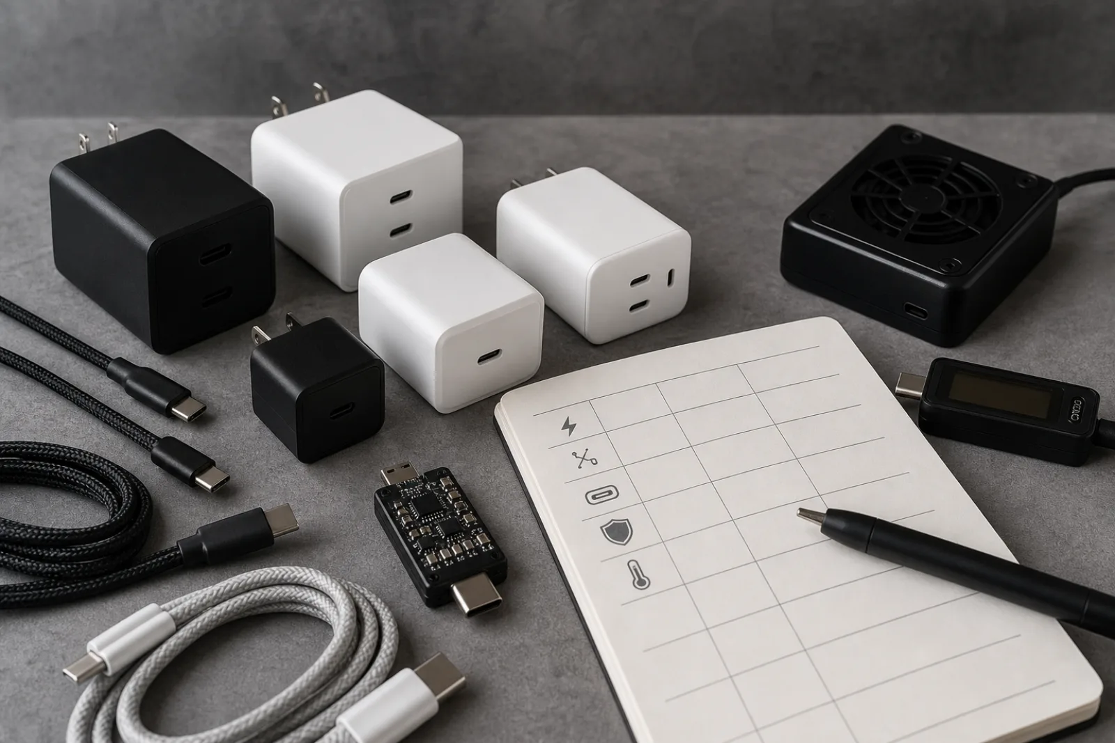 Editorial image for USB-C Wall Chargers: What the Printed Wattage Actually Promises.