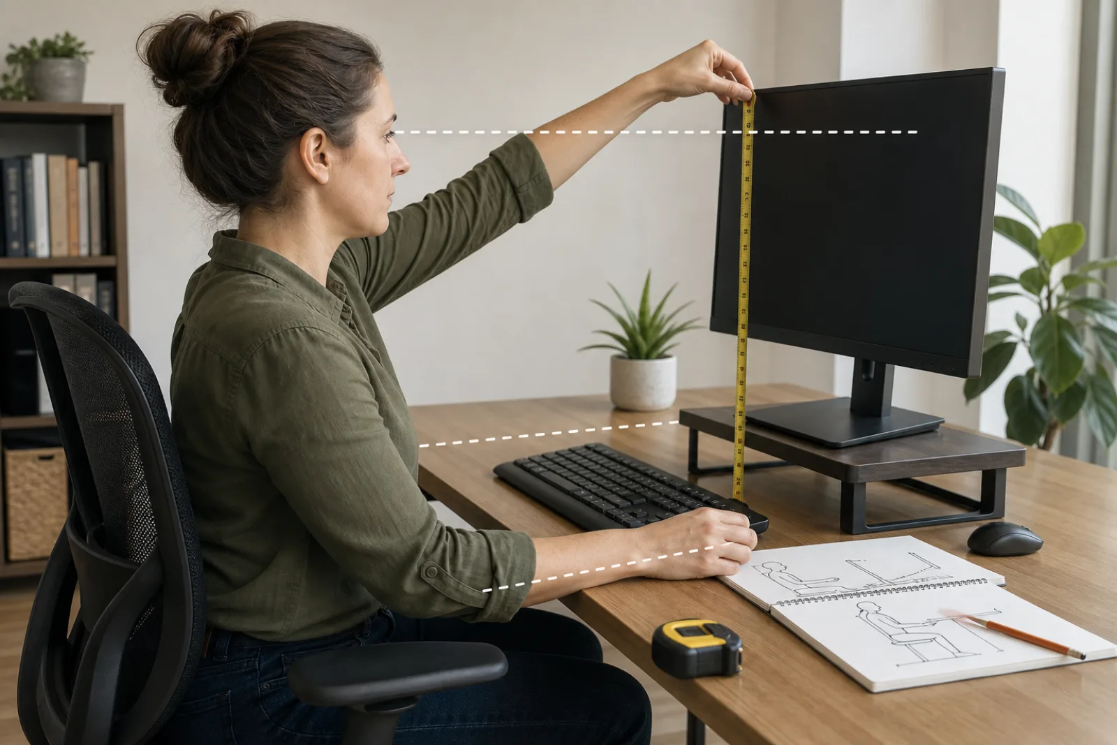 Editorial image for How to Set Up a Computer Workstation Using OSHA's Actual Placement Rules.