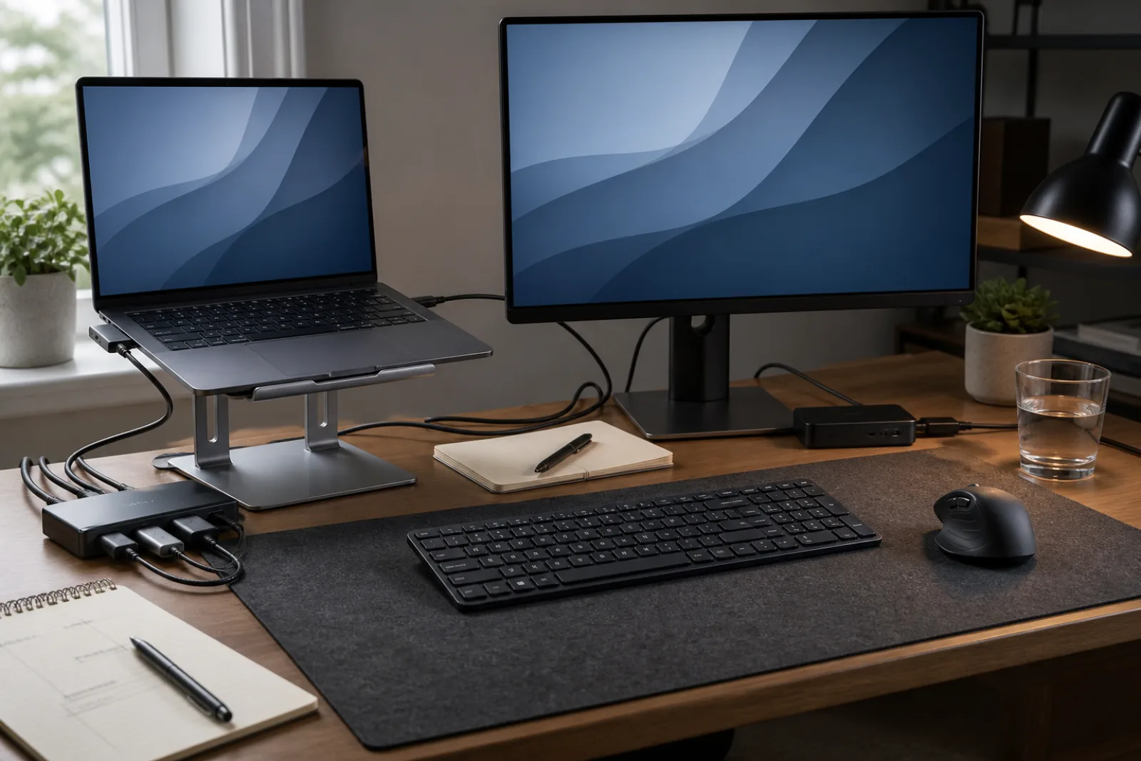 Editorial image for How to Set Up a Laptop for Work That Lasts More Than an Hour.