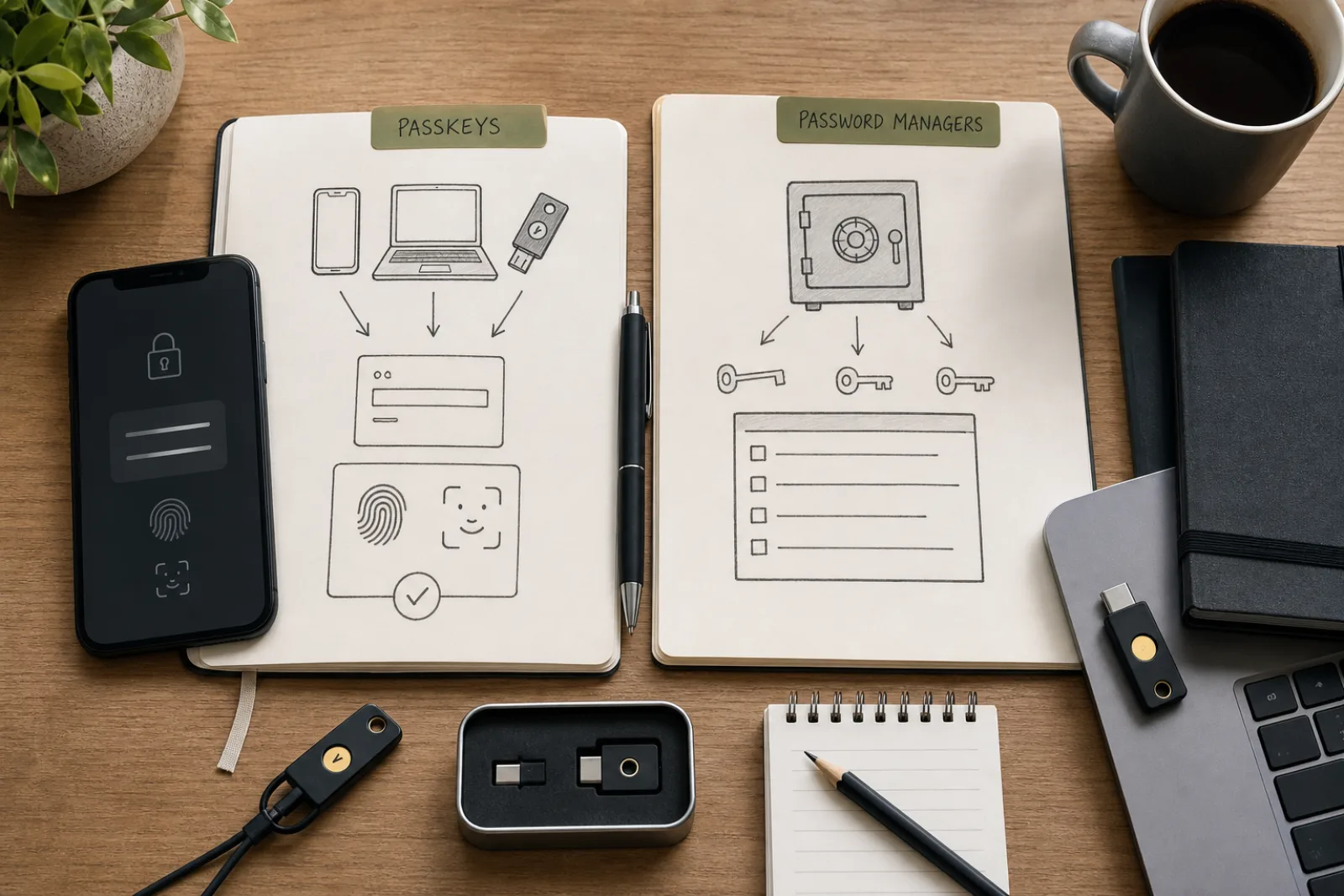 Editorial image for Passkeys vs Password Managers: You Want Both.