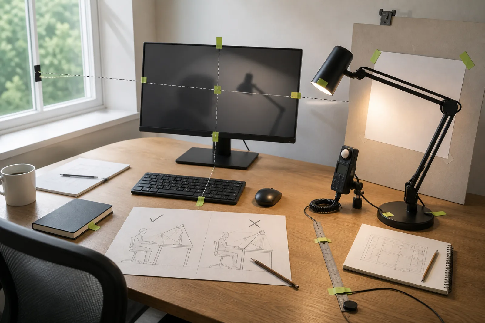 Editorial image for What Makes a Desk Lamp Good at the Desk, Not Just Bright.