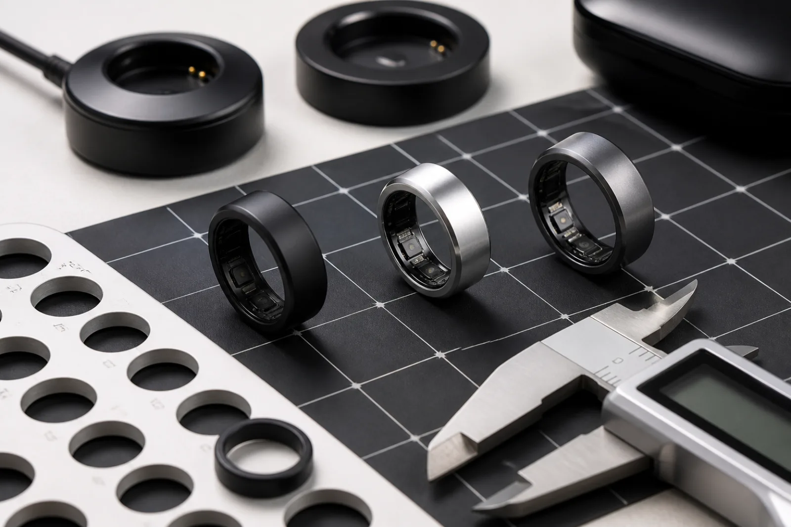 Editorial image for Smart Rings Compared: Fit, Battery, and the Fee Behind the Titanium.